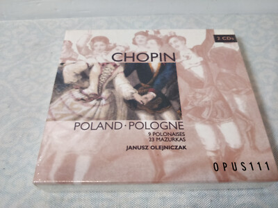 Chopin: Poland - 9 Polonaises - 23 Mazurkas - Olejniczak - 2-CDs - New, Sealed