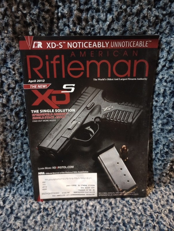 AMERICAN RIFLEMAN MAGAZINE COPY APRIL 2012