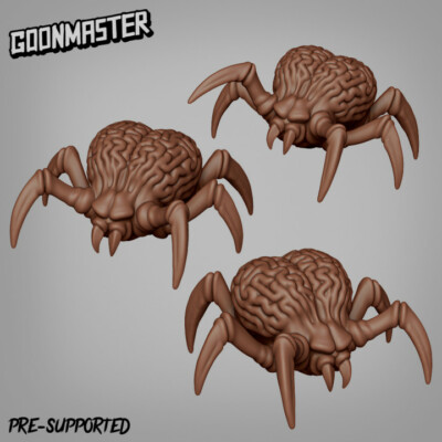 Brain Spiders Miniature | D&D DnD | 
