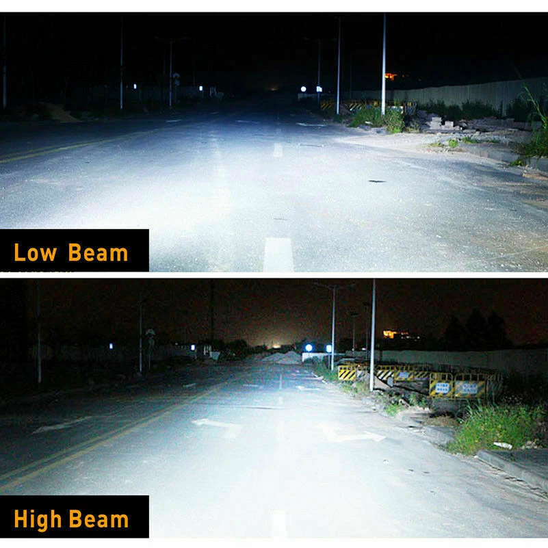 Kit de faróis de LED H4 9003 lâmpadas de feixe alto/baixo para Toyota 4Runner 1996-2001 2002 - Imagem 3 de 4