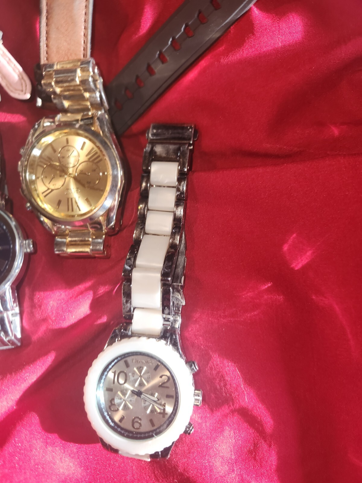 25 + Junk Drawer Lot of Watches, Timex, Fossil, Genva See Photos eBay