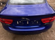 Jaguar XE X760 2016 Bare  Bootlid Tailgate Caesium Blue Scratched To Be Sprayed