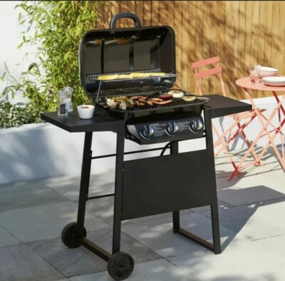 Burner Gas Expert Grill Pioneer Griddle Portable Charcoal Expert