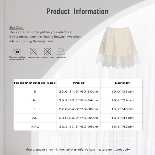 Damen Tanzkleidung Unterrock Kleid Urlaub Rock Y2K Plissee Sommer Tanzsaum - Bild 42 von 66