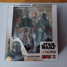Medicom MAFEX Boba Fett  Recovered Armor  201 Star Wars The Mandalorian NEW - US