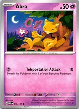 Abra 054/132 Common Mega Evolution Pokemon NM