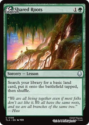 Shared Roots EN [TLA - 196] - NM TCG MTG