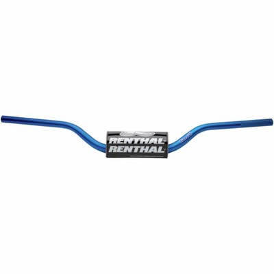 Renthal 605-01-BU Fatbar Handlebar - CR High Bend - Blue Blue