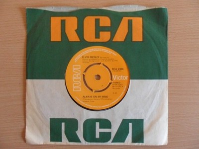 Elvis Presley - Always On My Mind  (7'' Vinyl)