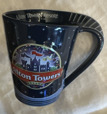 Alton Towers Resort 3D Rollercoaster Souvenir Mug - Large Embossed - Merlin 2012