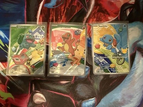 Pokemon First Partner Collection (Series 1) Bulbasaur Charmander Squirtle