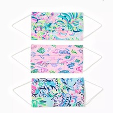 Lilly Pulitzer 3 pack non-medical Face Mask