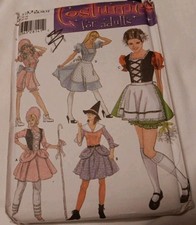 SIMPLICITY Sewing Pattern  4501 Misses' COSTUME size 6-8-10-12 UC/FF