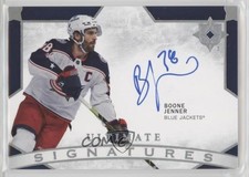 2021-22 Upper Deck Ultimate Collection Signatures Boone Jenner #US-BJ Auto a8r