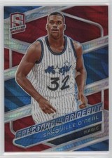 2023 Spectra Spectacular Debut International Red Prizm Shaquille O'Neal HOF 5y7