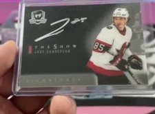 2022-23 Jake Sanderson The Cup The Show Rookie Autograph RC Auto SB-SA SP