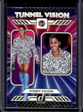 2025 Panini Donruss WNBA Sydney Colson Tunnel Vision Press Proof #11 Fever