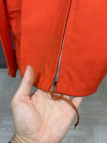 Vintage Swingster USA Made Golden Harvest Farming Jacket Men Medium Orange Ag image 9