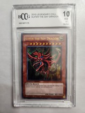 Yu-Gi-Oh TCG Slifer The Sky Dragon LC01-EN002 Ultra Rare Limited Graded