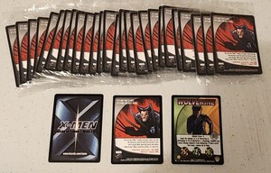 #4 BULK LOT 25x Sealed 2000 X-Men TCG Wolverine Promo Packs Wizards of the Coast