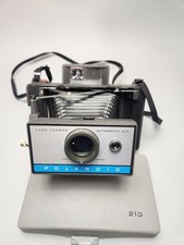 Vintage Polaroid Automatic 210 Land Camera Instant Film Untested Manuals
