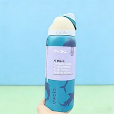 Limited Edition Owala Shark FreeSip Water Bottle 32oz GIFT NEW