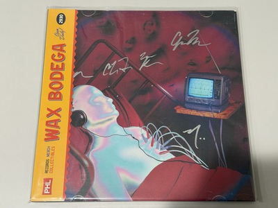 #ad HOT MULLIGAN The Sound A Body Makes When It#x27;s Still SIGNED Vinyl Cover Jacket $79.95