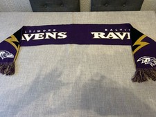 Baltimore Ravens Official Scarf Spurs London 2023 60” x 7”
