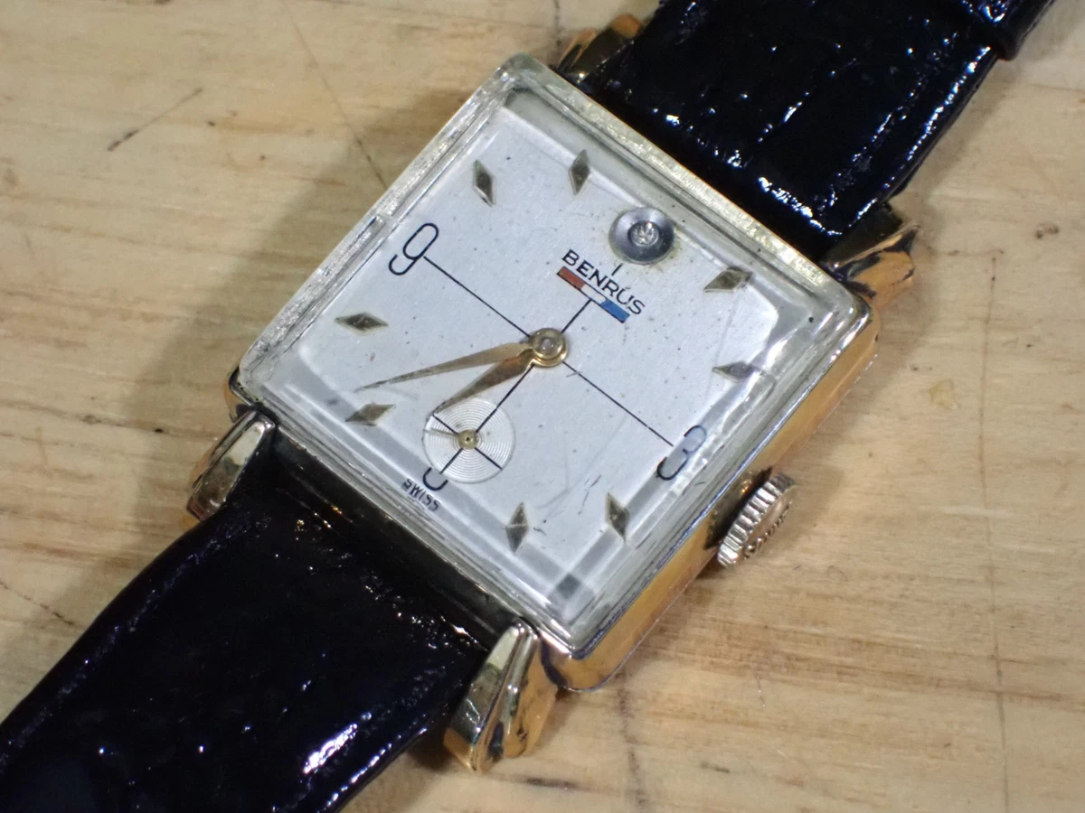 Benrus 17 Jewels Square Wristwatches for sale | eBay display picture 3