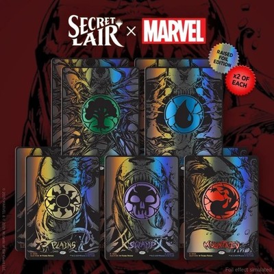 マジック：ザ・ギャザリング Secret Lair Mana Symbiote Raised foil Secret Lair x Marvel's Spider-Man: Mana Symbiote Raised Foil