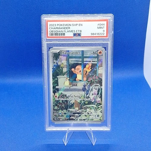 Pokémon Charmander PSA 9 Holo Promo 044 Sv: Scarlet & Violet English 2023