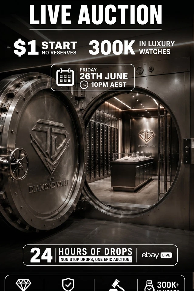 🔥 Luxury Watch Auction | $1 Starts • Unmissable Deals