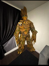 Groot Costume with Stilts Tall – Guardians of the Galaxy Cosplay Full Body Suit”