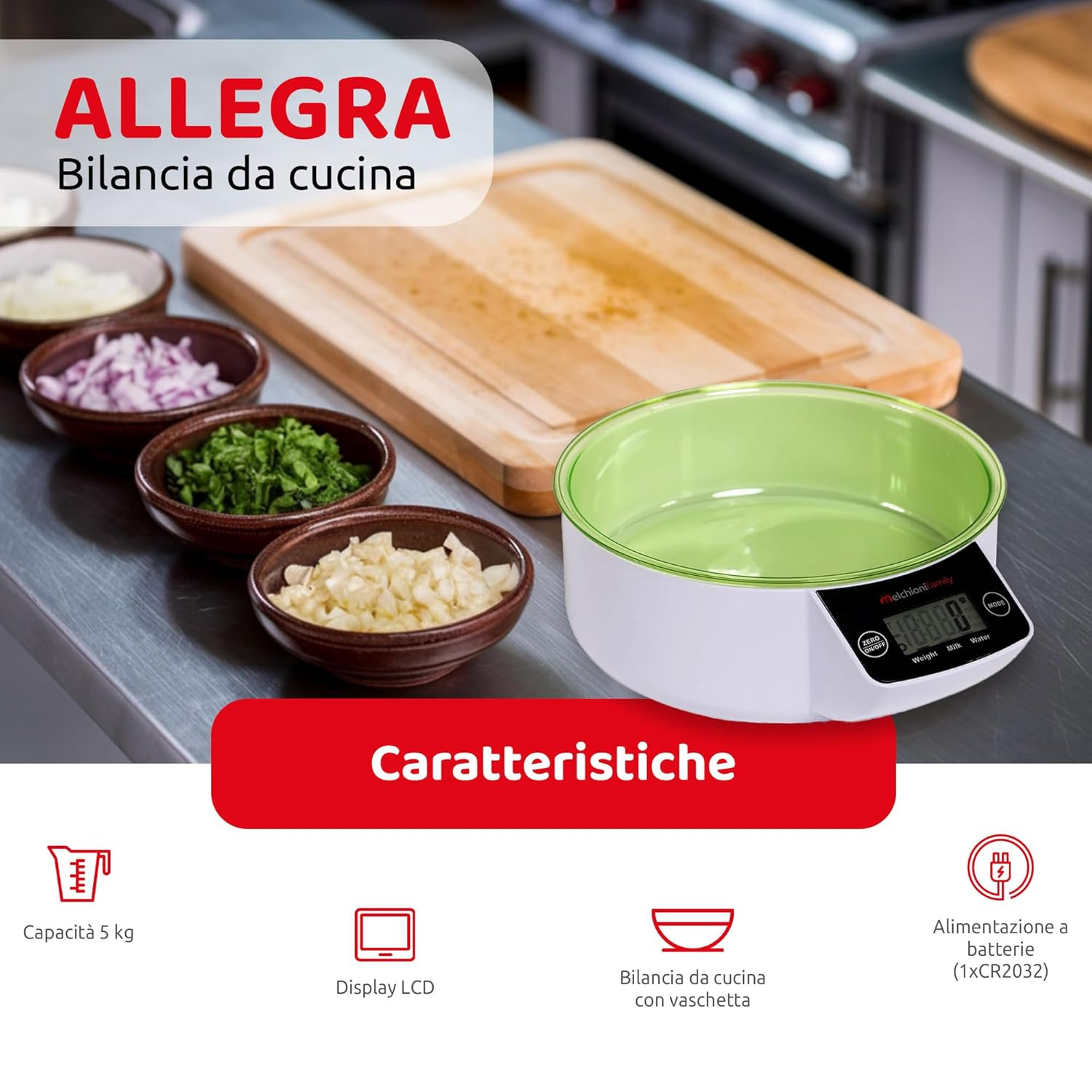 Bilancia digitale da cucina Keyman - Agricola Pompeiana