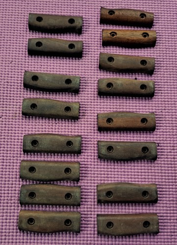 Original Set of WW1 British M1907 SMLE Bayonet Grips-Government Marked!!