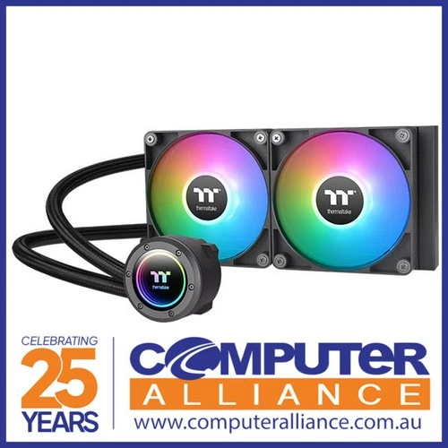 Thermaltake TH240 V2 ARGB Sync Black Edition CL-W361-PL12SW-A Liquid CPU Cooler