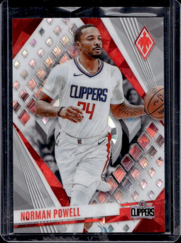 2023-24 Panini Phoenix Norman Powell White Ice #/125 Clippers