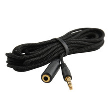 10-Foot 3.5Mm 1/8" Stereo Audio Aux Headphone Cable Extension Cord Male to Femal