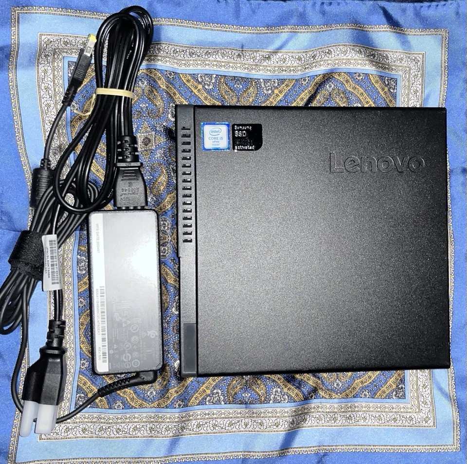 PC pequeña Lenovo M910q actualizada reparada i5 256 GB NVME Dual Nic 16 GB RAM 65 vatios Foto 3 de 4
