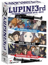 3 Dvd Dvd LUPIN III THE 3rd THIRD TV MOVIE COLLECTION 2016-2019 Box Cofanetto