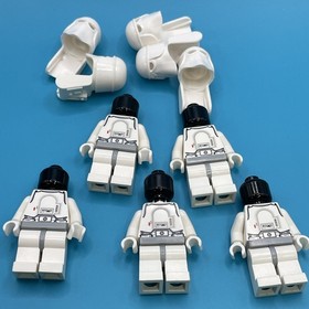 Lego Star Wars Snowtrooper Minifigure 5 pack 8129 7749 7879 7666 4504 10178 8084