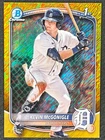 2025 Topps Bowman Chrome Prospects Gold Shimmer #BCP-79 Kevin McGonigle 1st 2/50