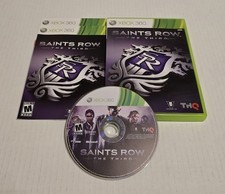 Saints Row: The Third (Microsoft Xbox 360, 2011) Complete