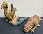Vintage 1997 Star Wars Power Of The Force Figurine Toy Lot Jabba