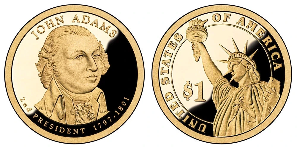 Presidential Dollar Coins John Adams for sale | eBay