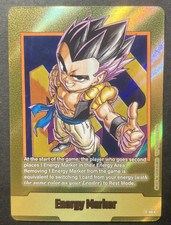 Dragon Ball Super TCG "Gotenks" Gold Energy Marker E-88 Set Manga Booster 02
