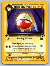 Dark Electrode 34/82 Uncommon Team Rocket Pokemon 1st Edition Near Mint on eBay