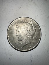 1925 PEACE LIBERTY ONE DOLLAR SILVER COIN - 90% SILVER