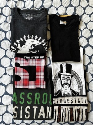 Enter Shikari x Step Up T-Shirt/Jumper Bundle (x6) Size Small