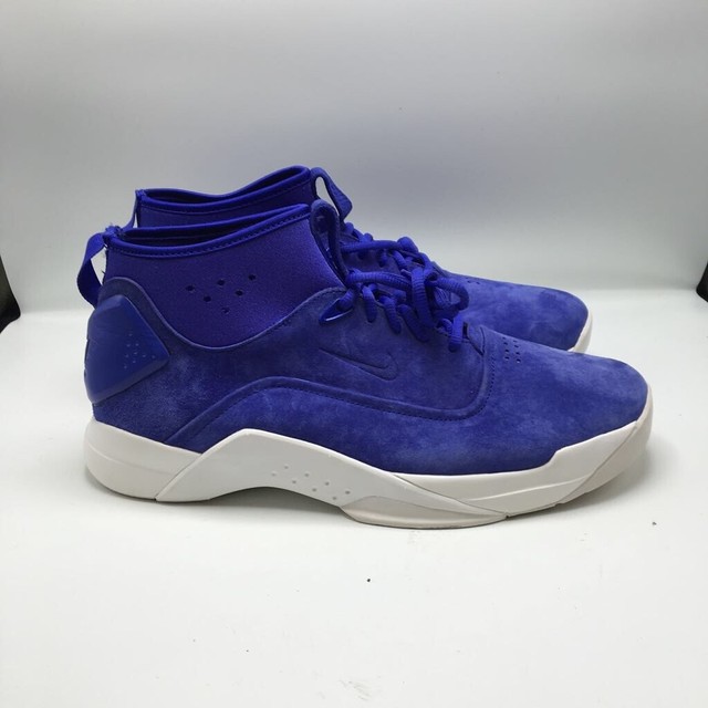 Nike Mens Hyperdunk Low Lux Basketball Shoes Blue Lace Up 864022-400 Sneakers 12 | eBay